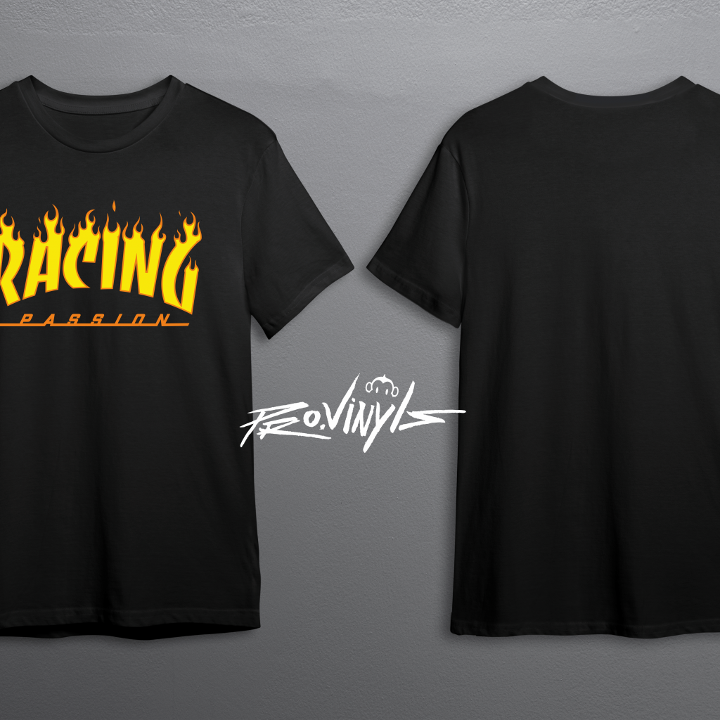 Flamas Racing Negras Comprar Camiseta Racing Online - Pro Vinyls 6168