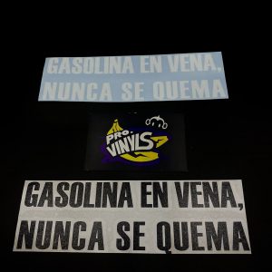 Pegatina GASOLINA EN VENA (N48)