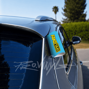 Etiqueta TAXI AZUL
